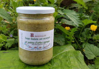 Soupe Gauloise aux Escargots et Pointes d’Orties Sauvages - 450g