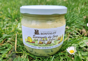 Escargots à la crème de safran - 280g