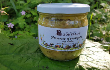 Fricassée d’escargots aux herbes - 280g