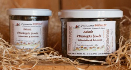 Salade d’escargots Ciboulette et sel fumé - 90g
