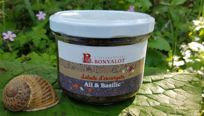 Salade d’escargots ail et basilic - 180g