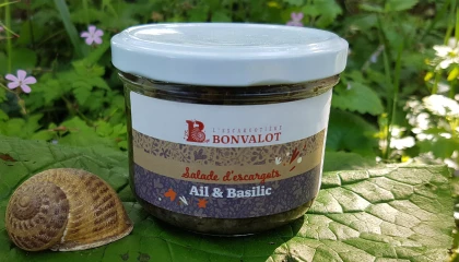 Salade d’escargots ail et basilic - 180g