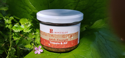 Salade d’escargots tomate et ail - 180g